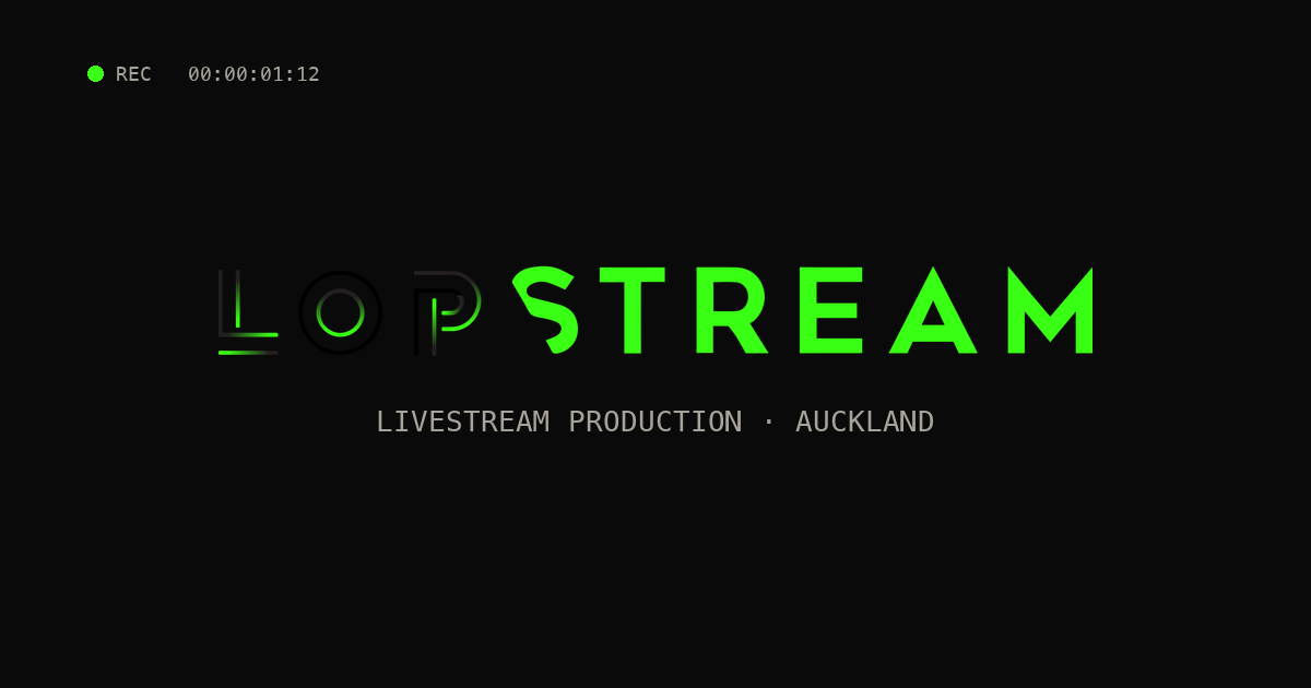 Live Streaming Auckland | Lopstream